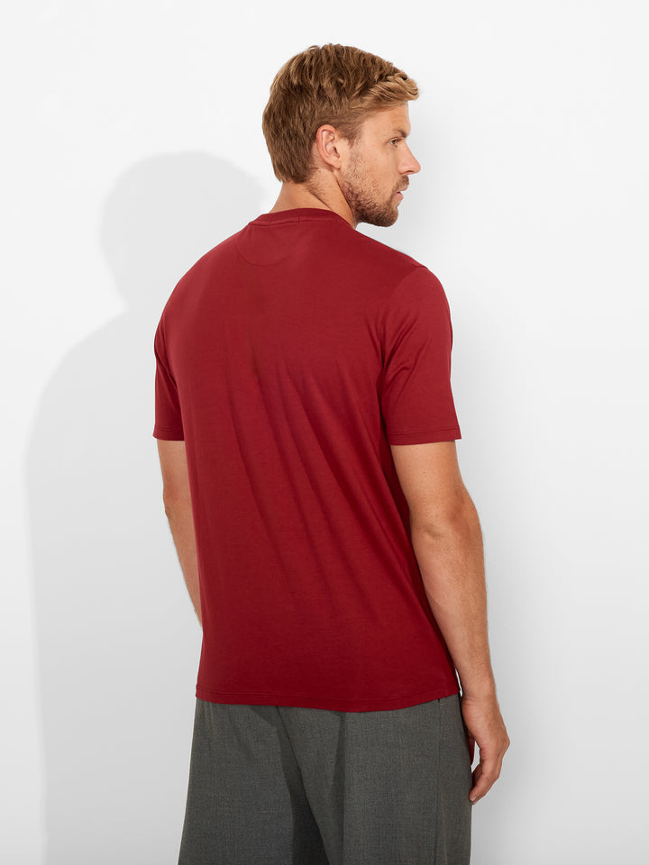 Polo Winchester De Algodón Pima Color Guinda