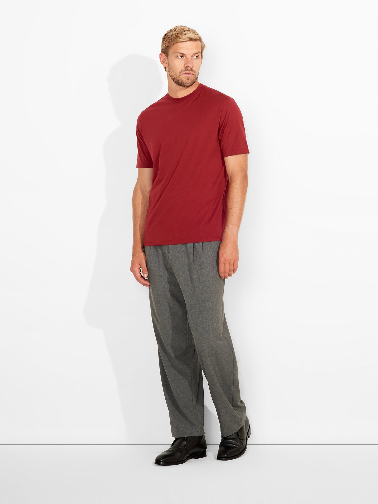 Polo Winchester De Algodón Pima Color Guinda