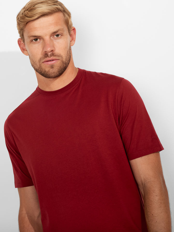 Polo Winchester De Algodón Pima Color Guinda