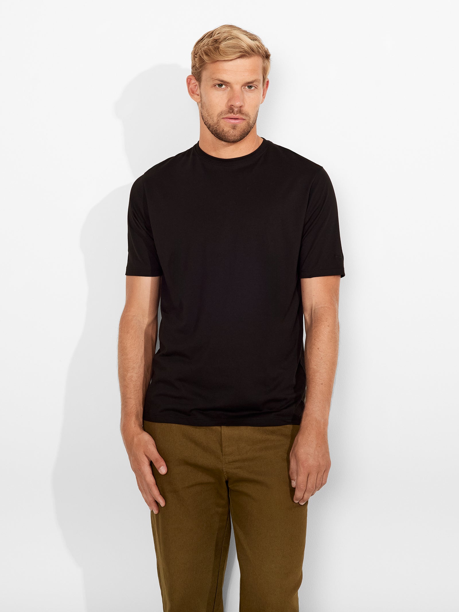 Polo Winchester De Algodón Pima Color Negro