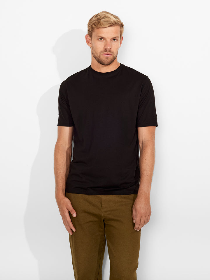 Polo Winchester De Algodón Pima Color Negro