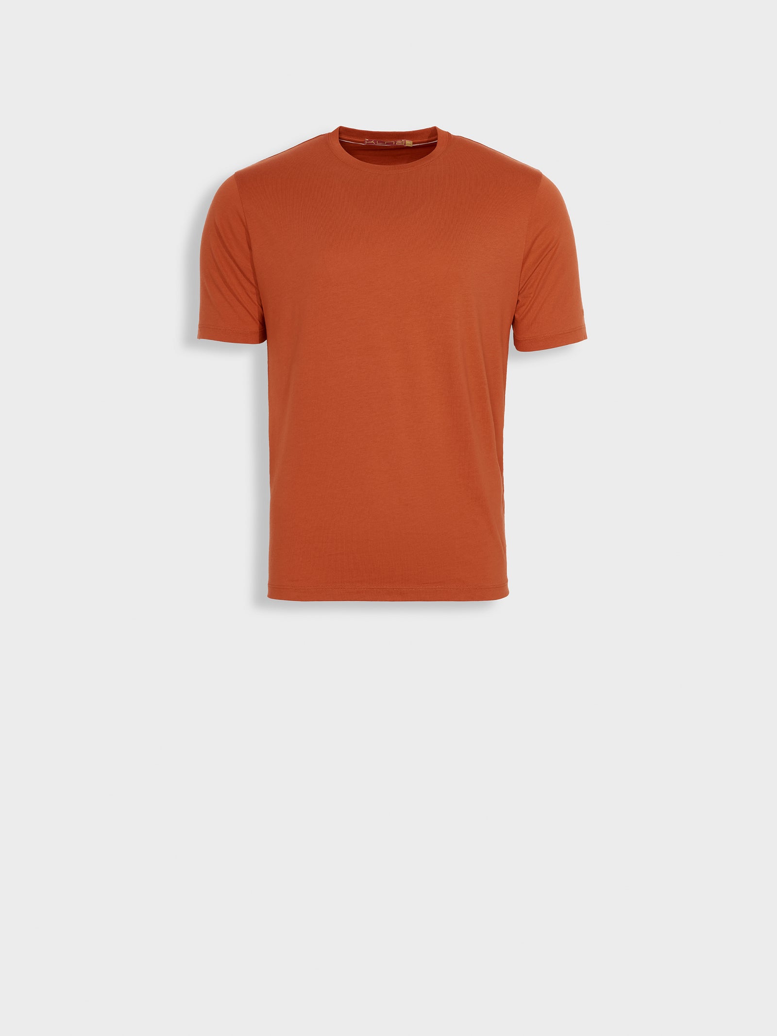 Winchester Pima Polo Shirt in Blue Cotton Color Orange