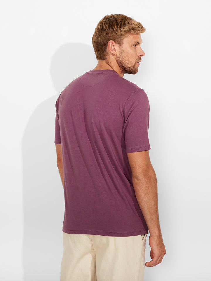 Polo Winchester De Algodón Pima Color Morado