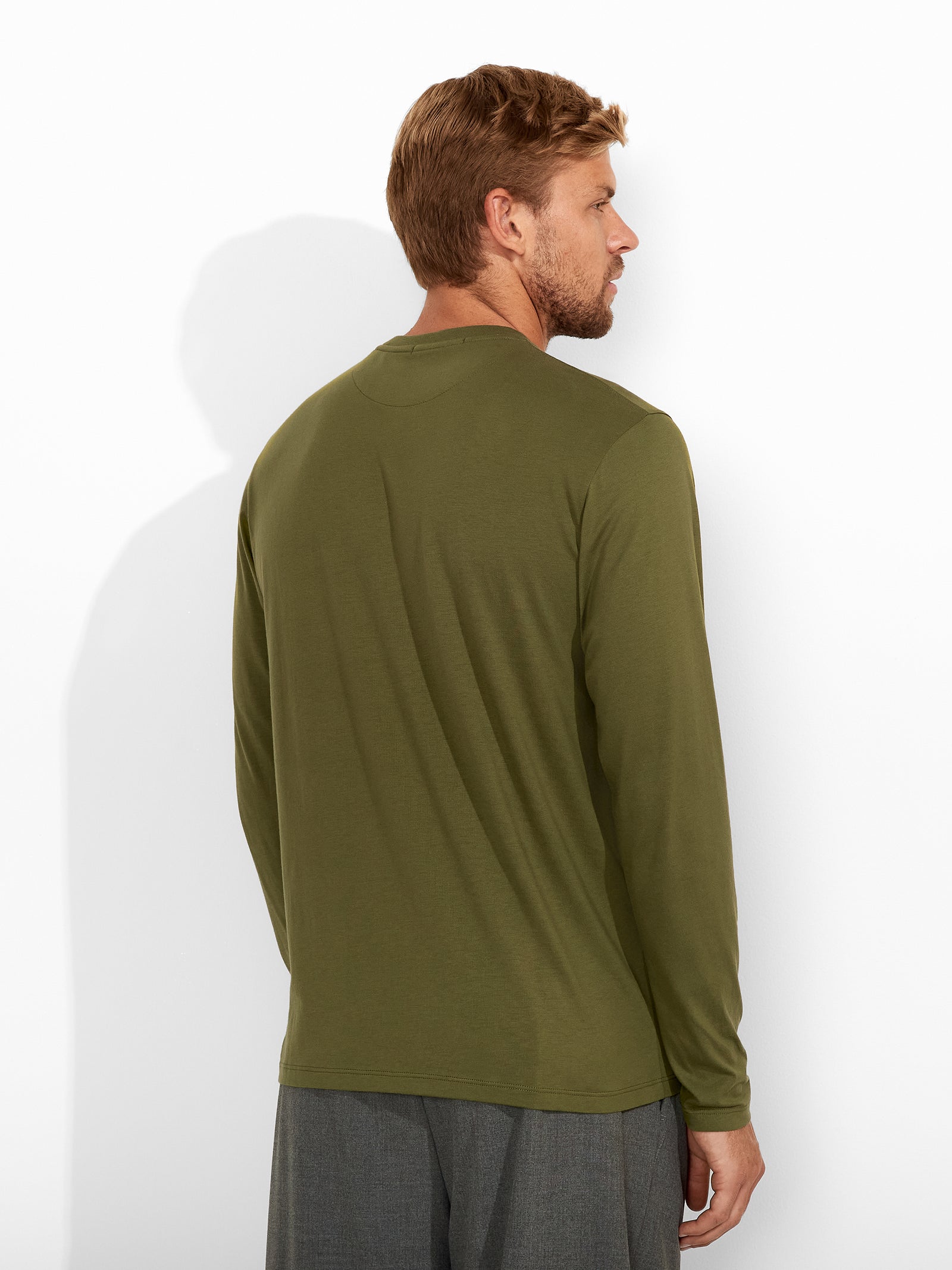 Winchester Pima Polo Shirt in Blue Cotton Color Green
