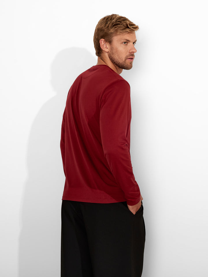 Polo Zorro De Algodón Pima Color Guinda