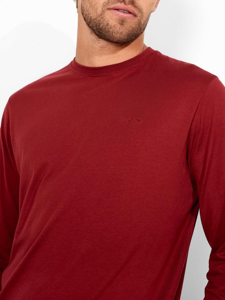 Polo Zorro De Algodón Pima Color Guinda