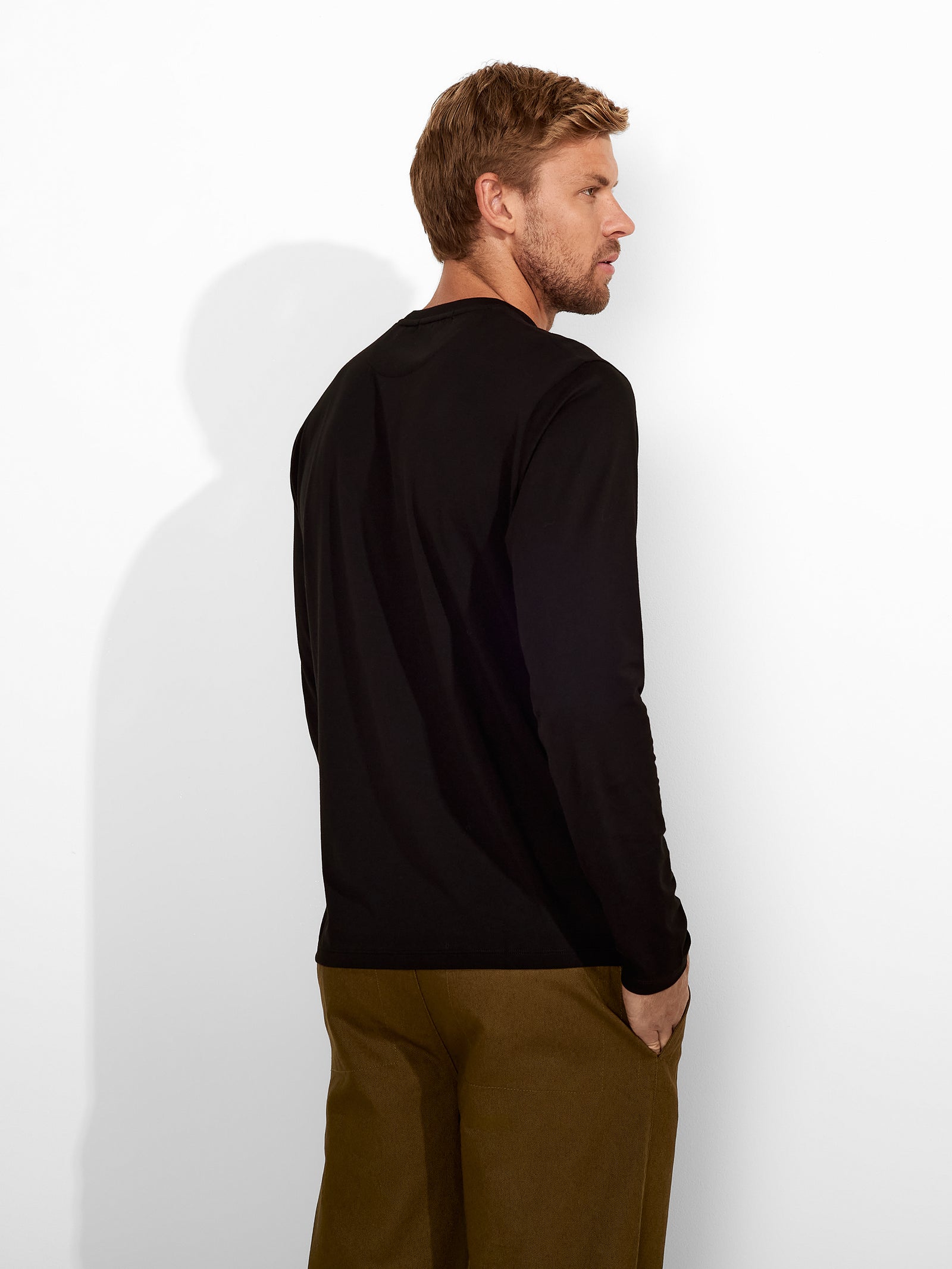 Winchester Pima Polo Shirt in Blue Cotton Color Black