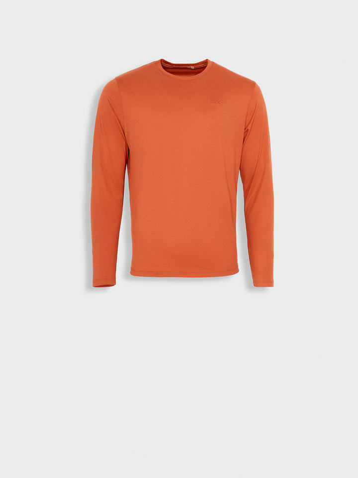 Polo Zorro De Algodón Pima Color Naranja