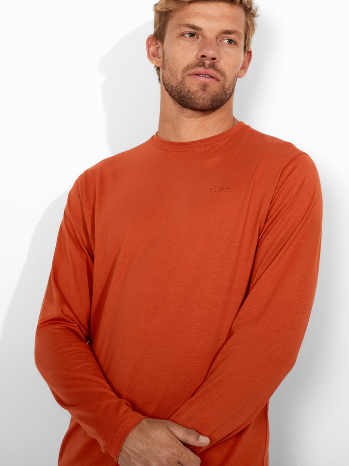 Polo Zorro De Algodón Pima Color Naranja