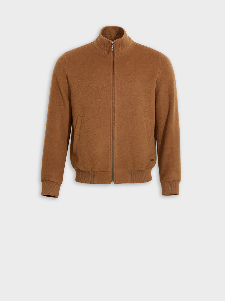 Casaca Alois De Baby Alpaca Color Camel