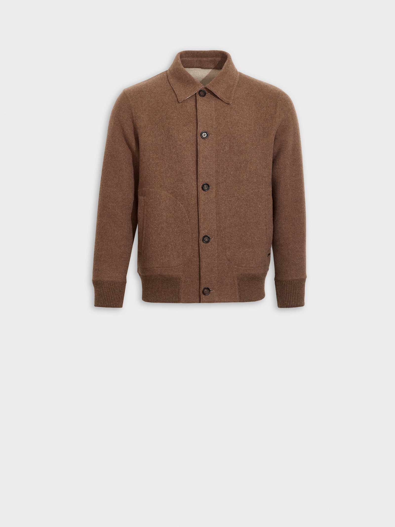 Zack Baby Alpaca Cardigan in Beige