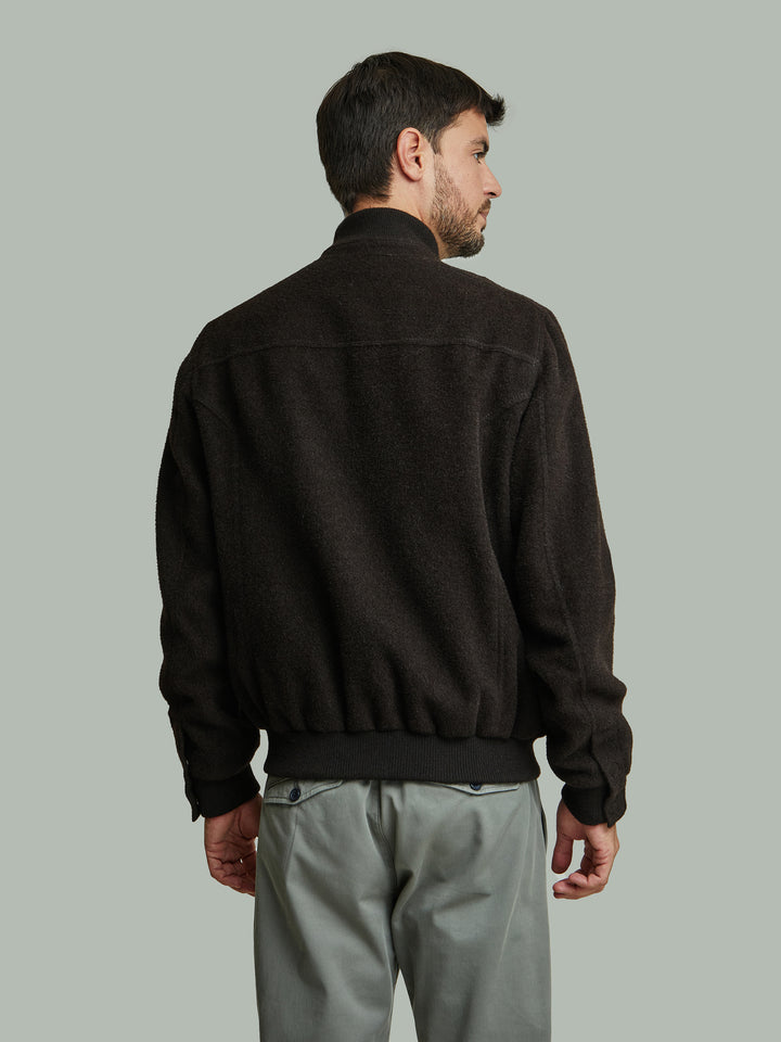 Casaca Bristol De Baby Alpaca Color Negro