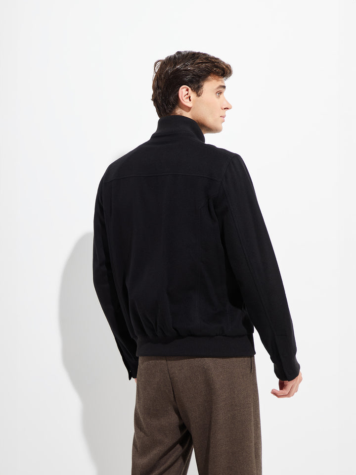 Casaca Benedict De Vicuña Color Negro