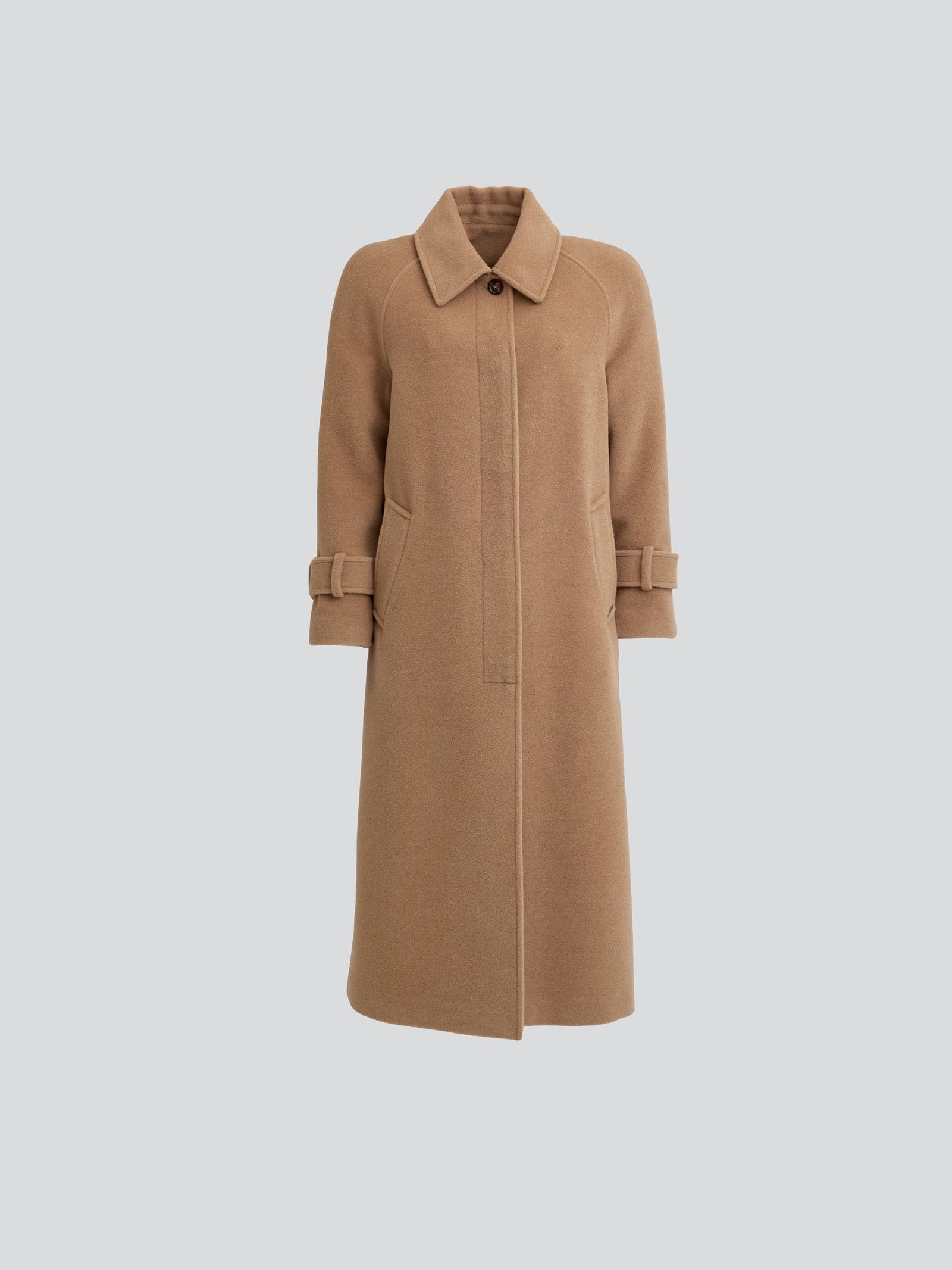 You Coat Made of Baby Alpaca &amp; Camel Wool