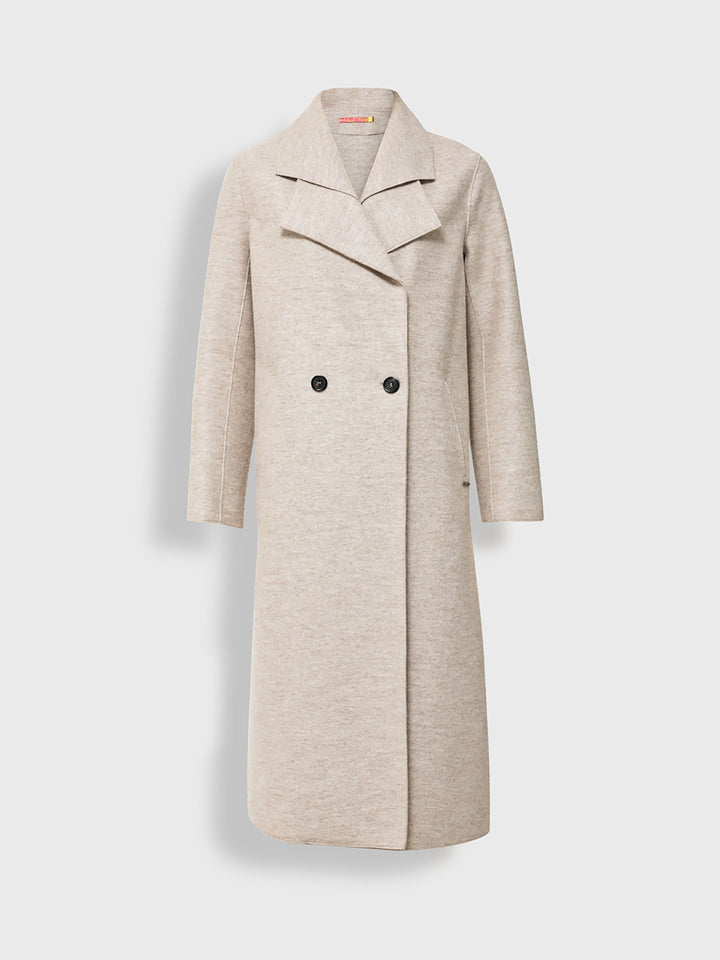Yamay Alpaca Coat in Green
