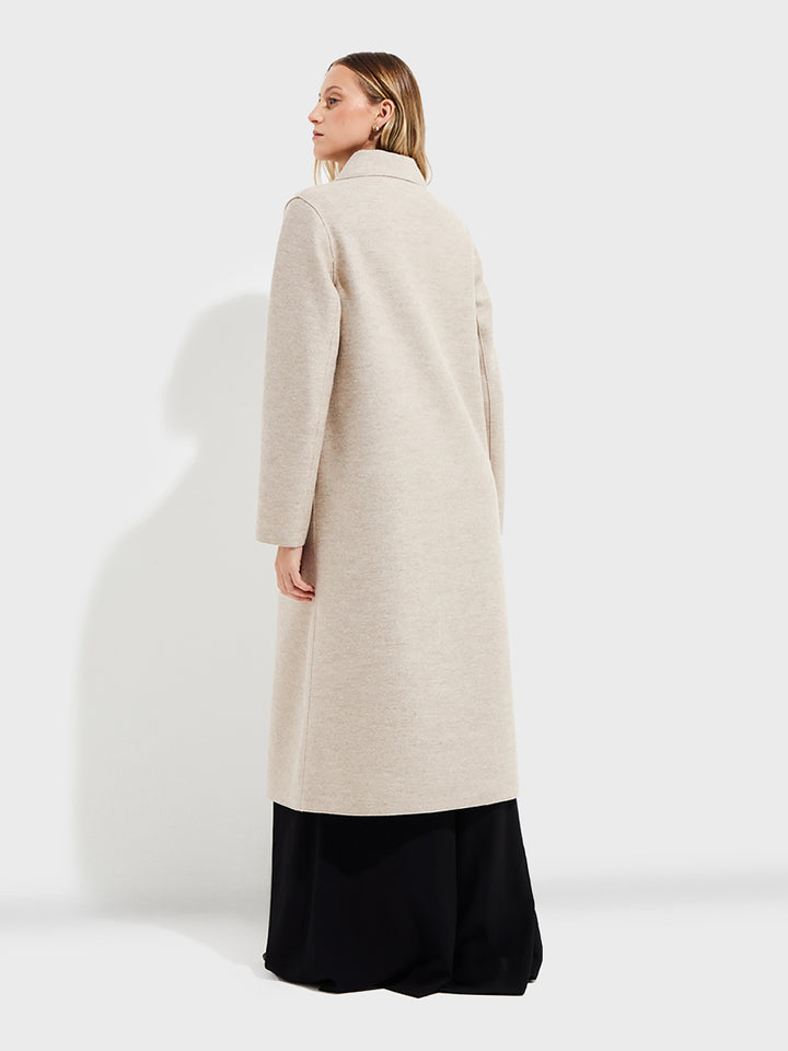 Yamay Alpaca Coat in Green