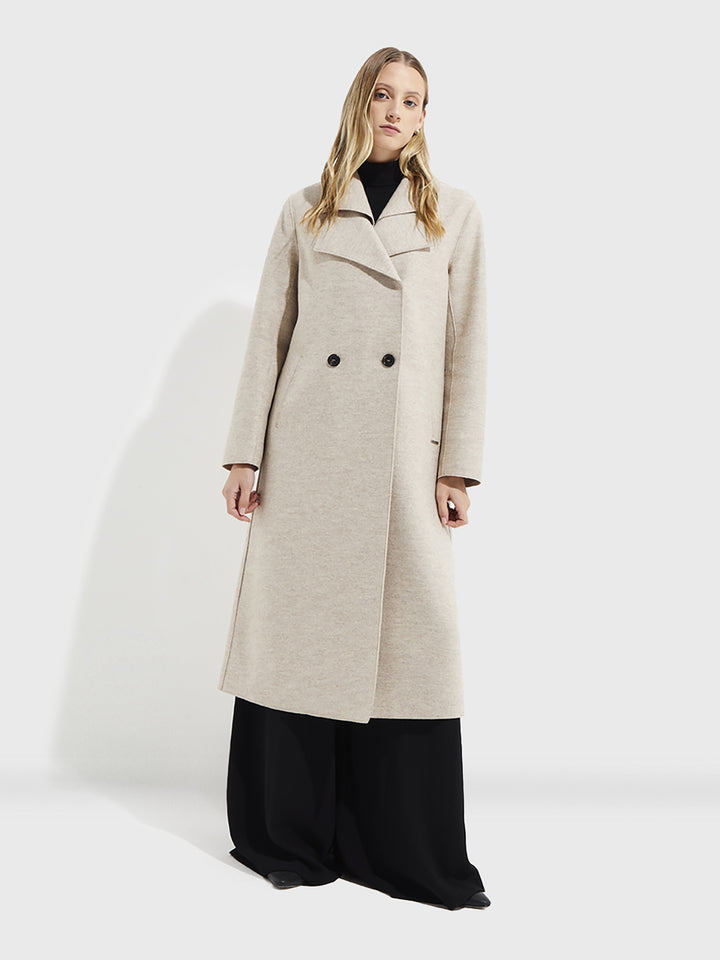 Yamay Alpaca Coat in Green