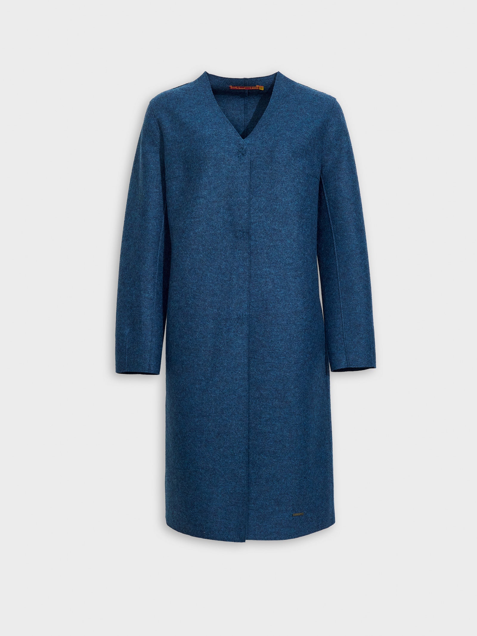 Zumi Blue Alpaca Coat