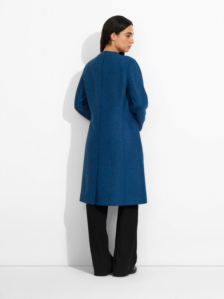 Abrigo Zumi De Alpaca Color Azul