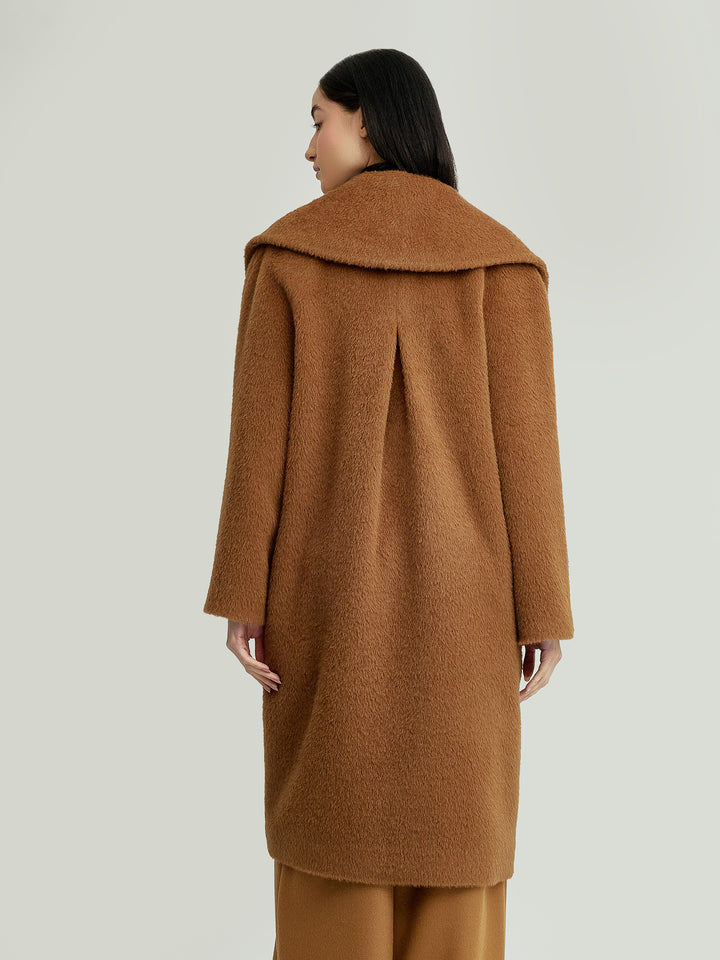 Yssa De Suri Alpaca Camel Coat