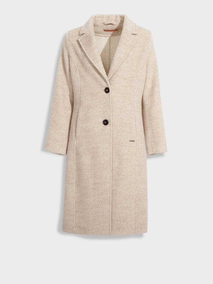Zen Beige Wool Coat