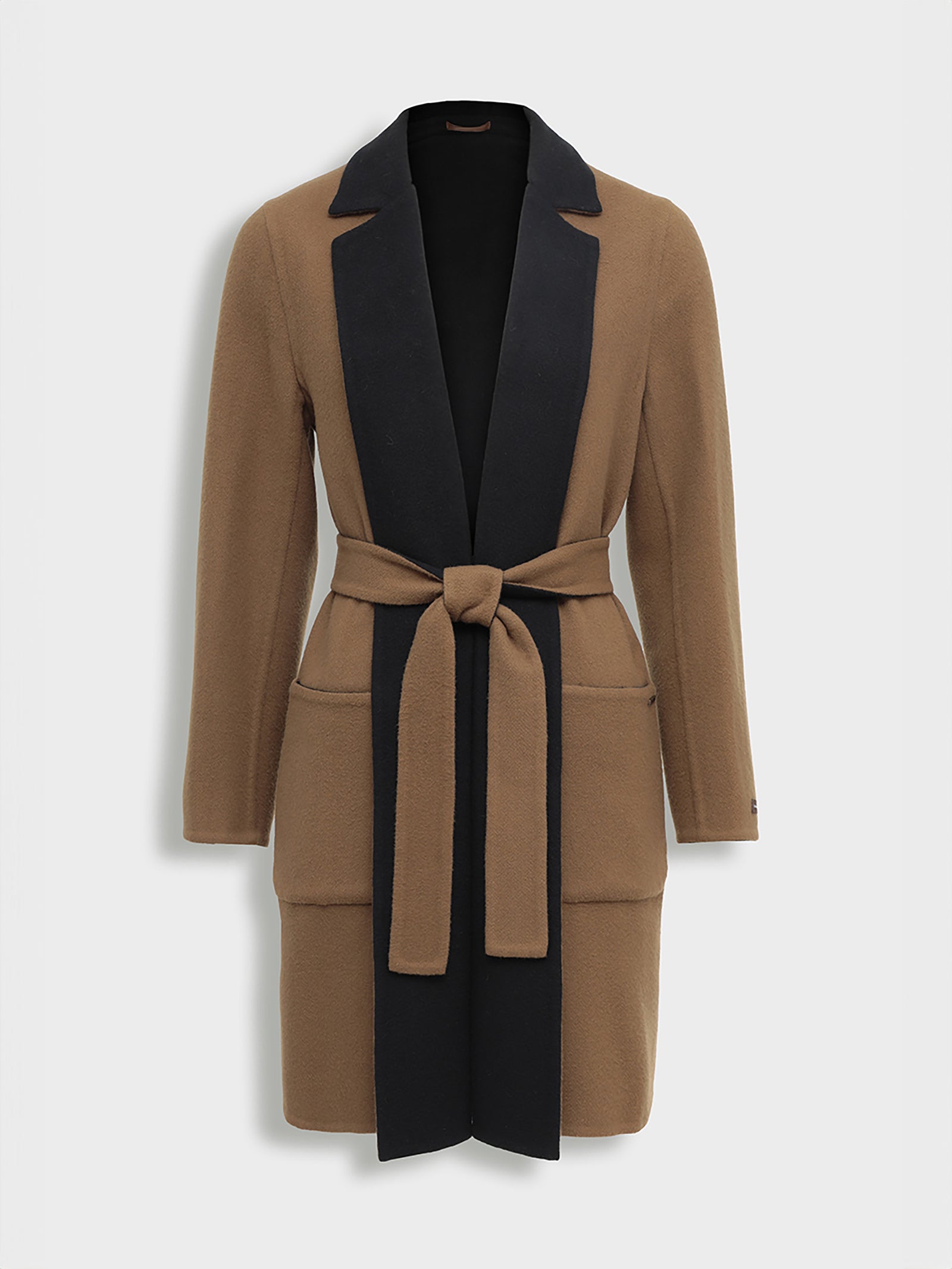 Belingrad Camel/Black Vicuña Coat