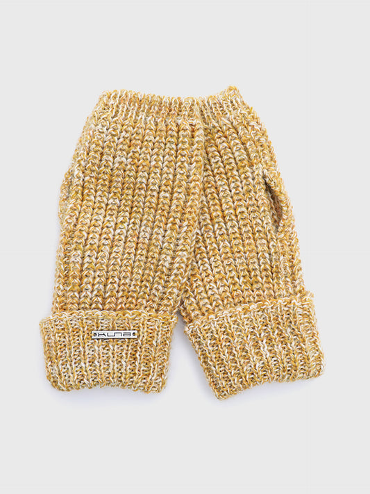 Guantes Ubicate Gloves De Baby Alpaca Color Amarillo