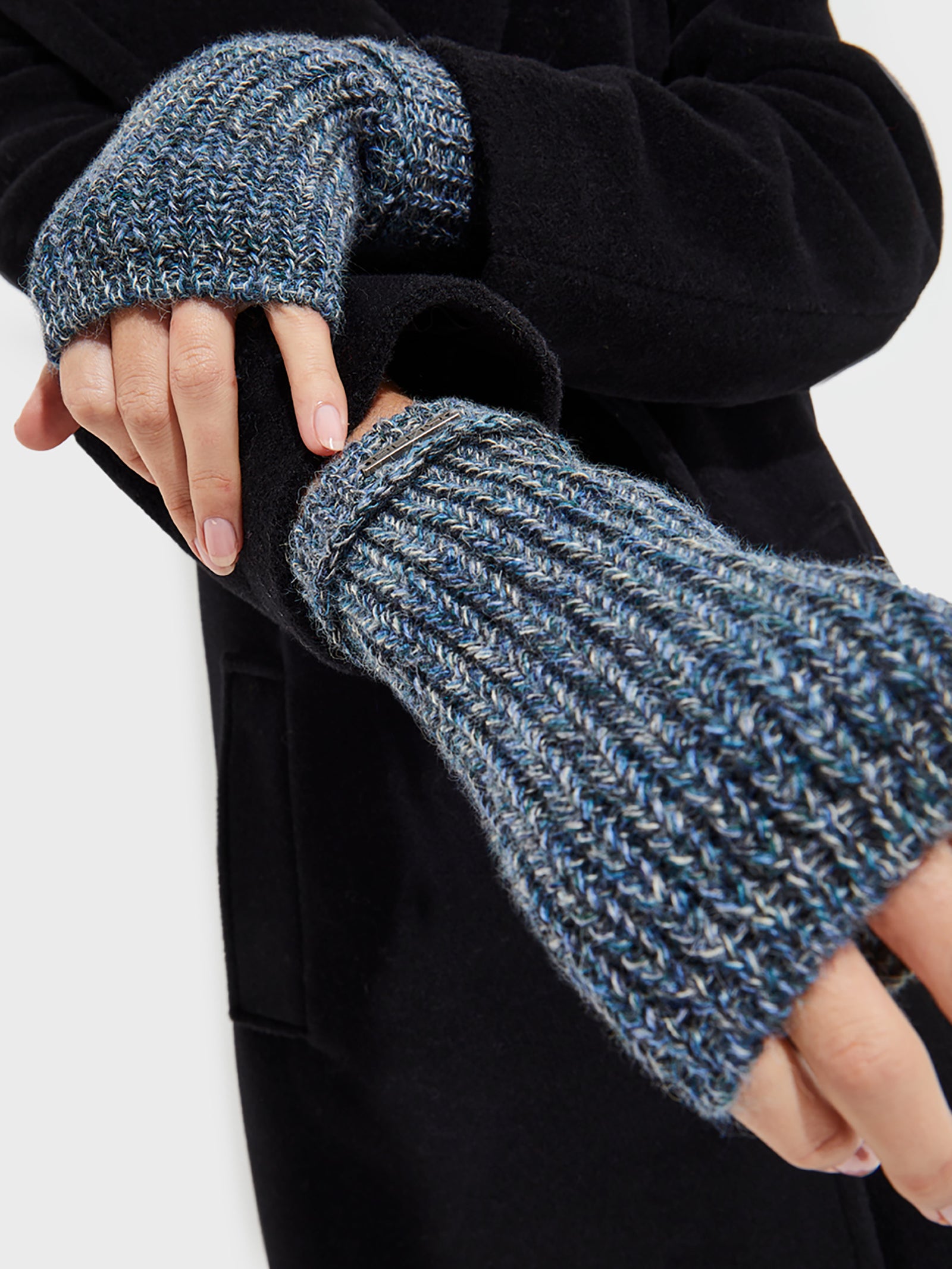 Guantes Ubicate Gloves De Baby Alpaca Color Azul