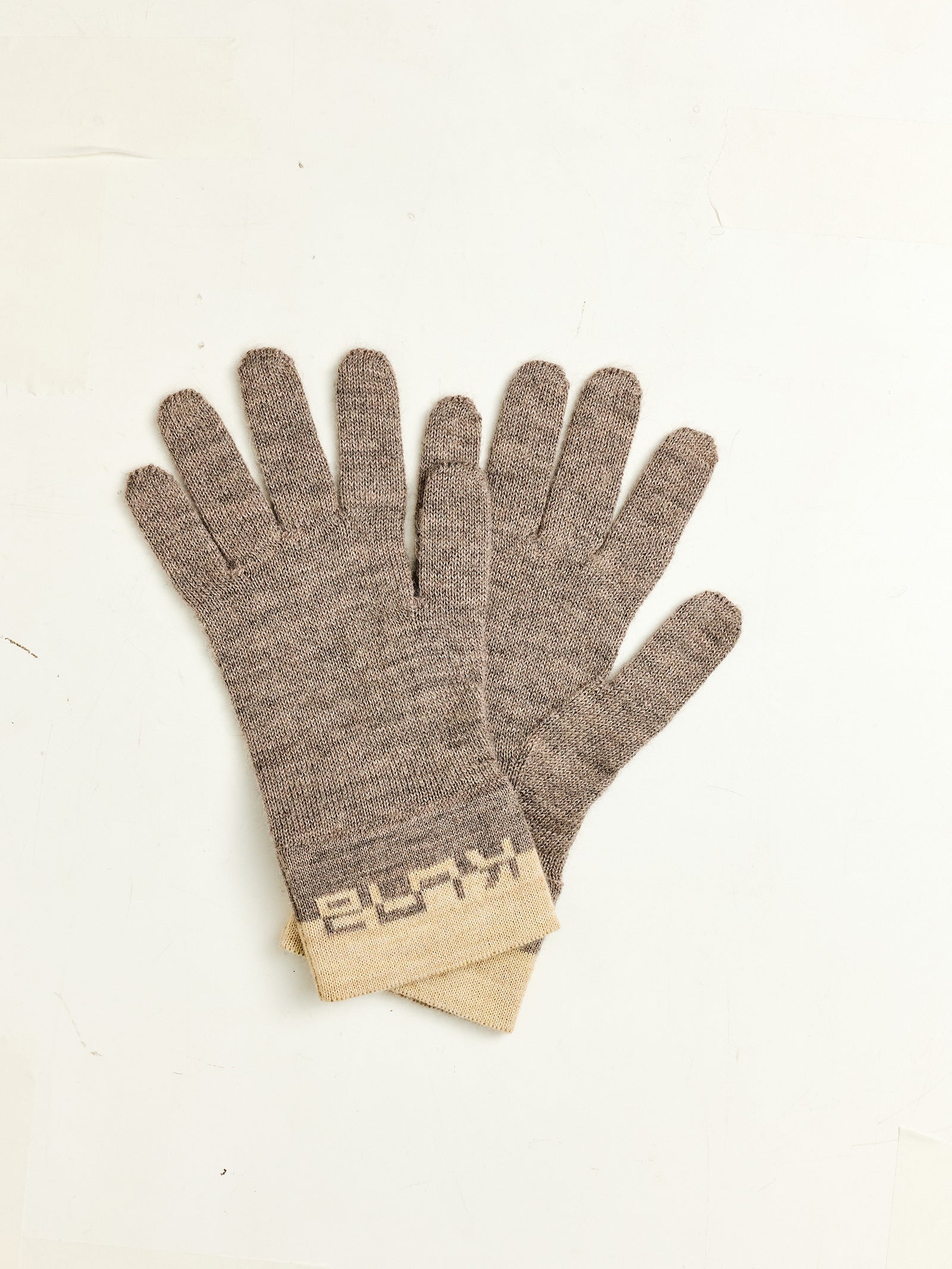 Yari Baby Alpaca Gloves Beige