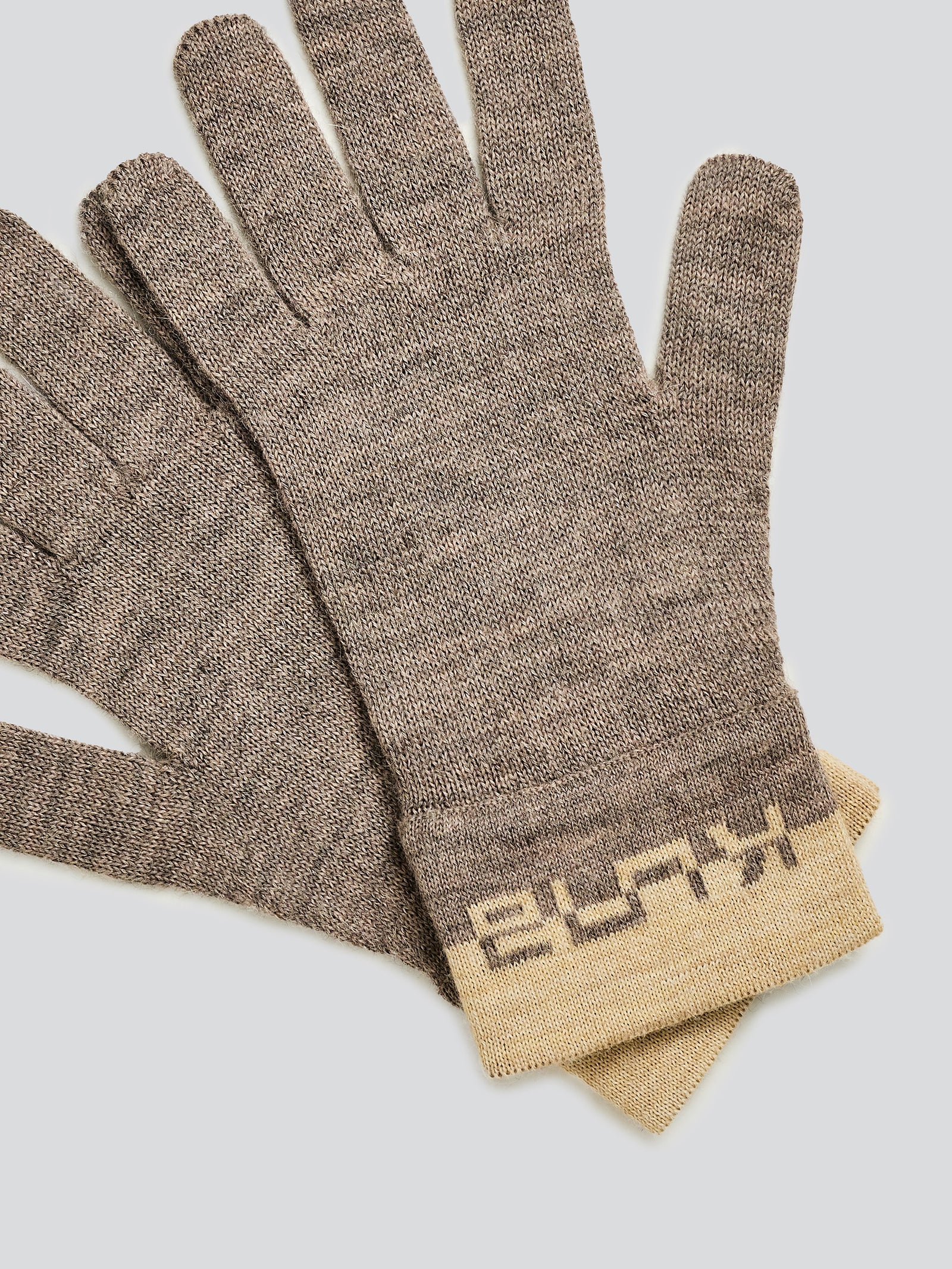 Yari Baby Alpaca Gloves Beige