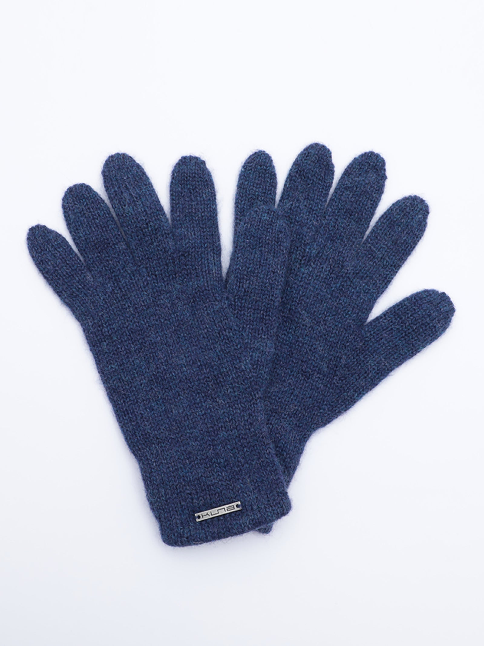 Paolo Baby Alpaca Blue Gloves