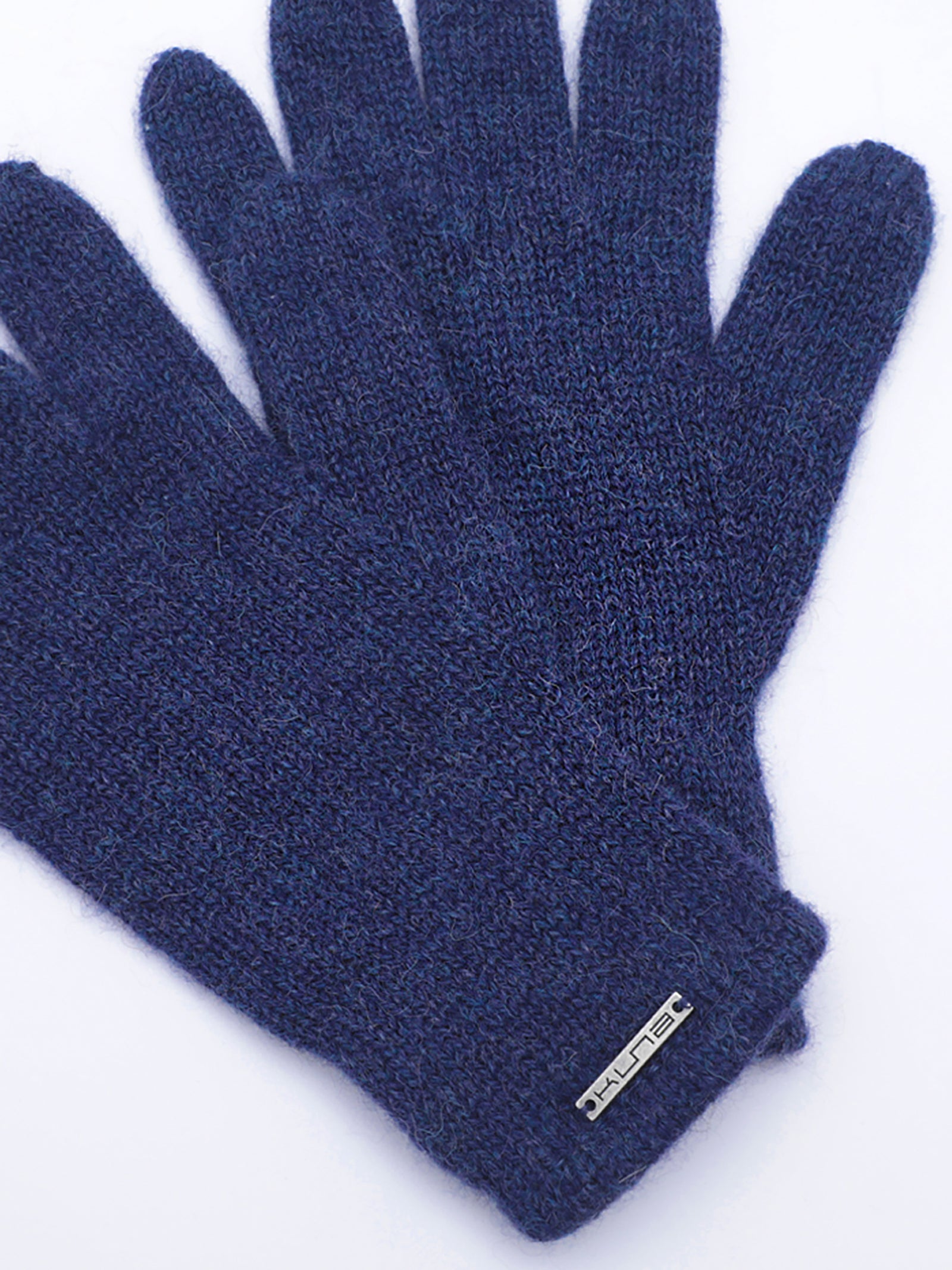 Paolo Baby Alpaca Blue Gloves