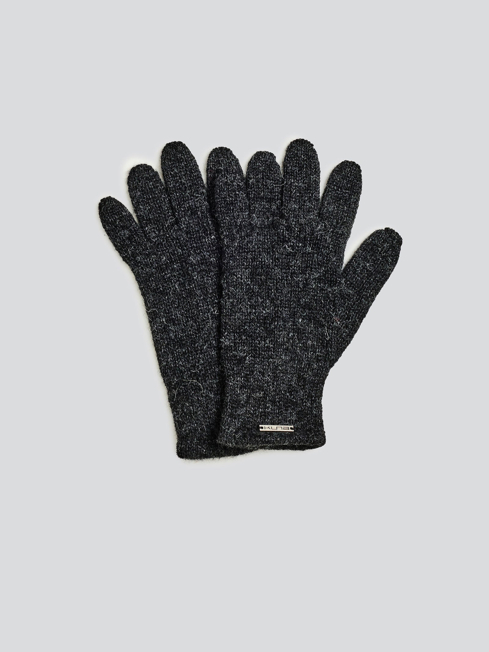 Guantes Paolo De Baby Alpaca Color Gris