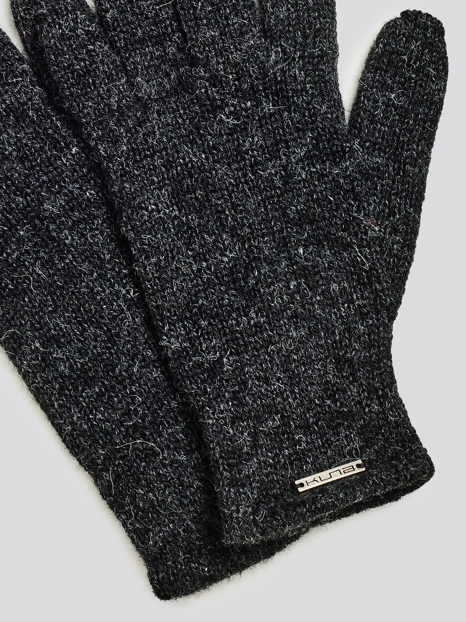 Guantes Paolo De Baby Alpaca Color Gris