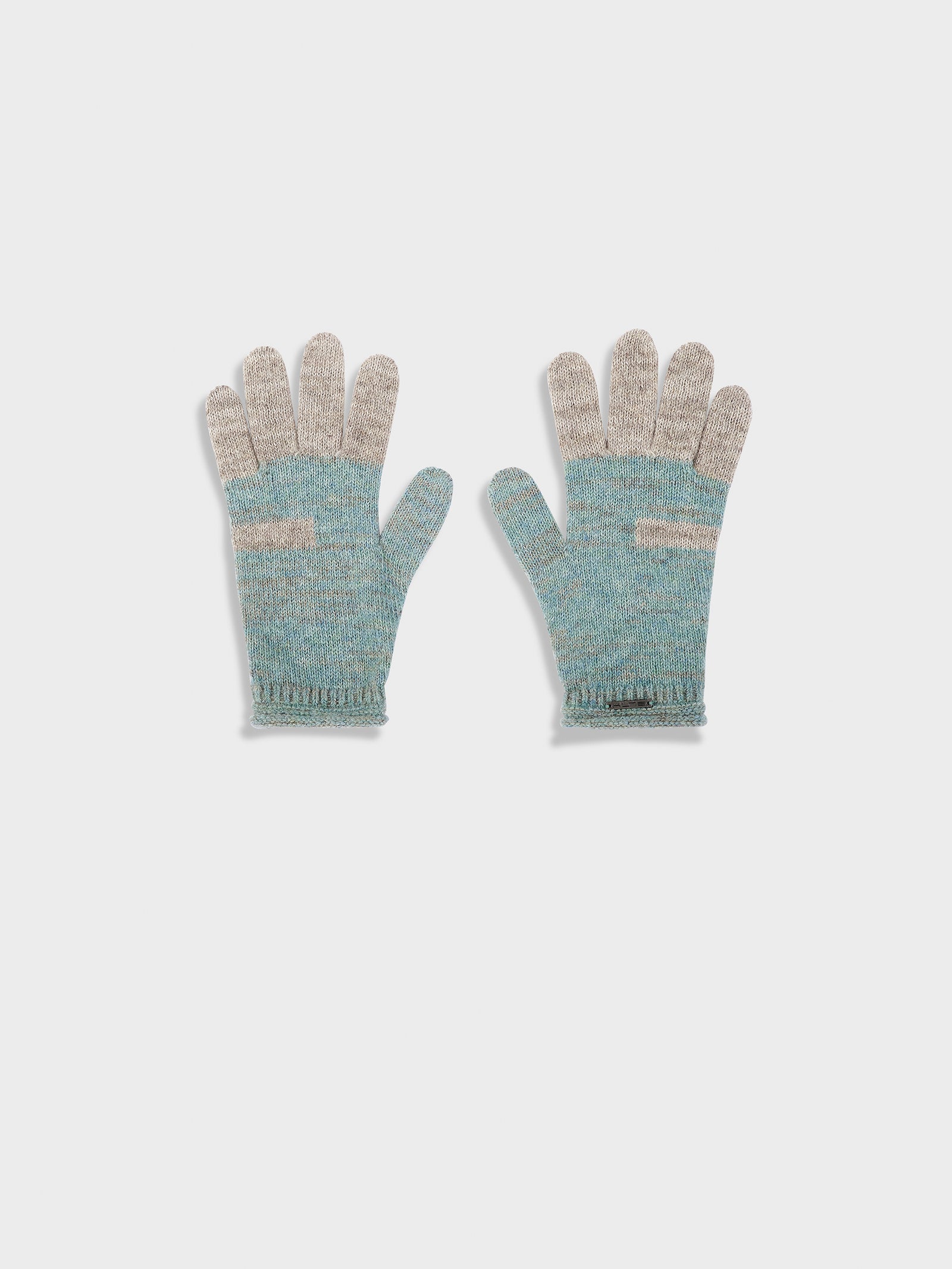 Guantes Zoe De Baby Alpaca Color Celeste