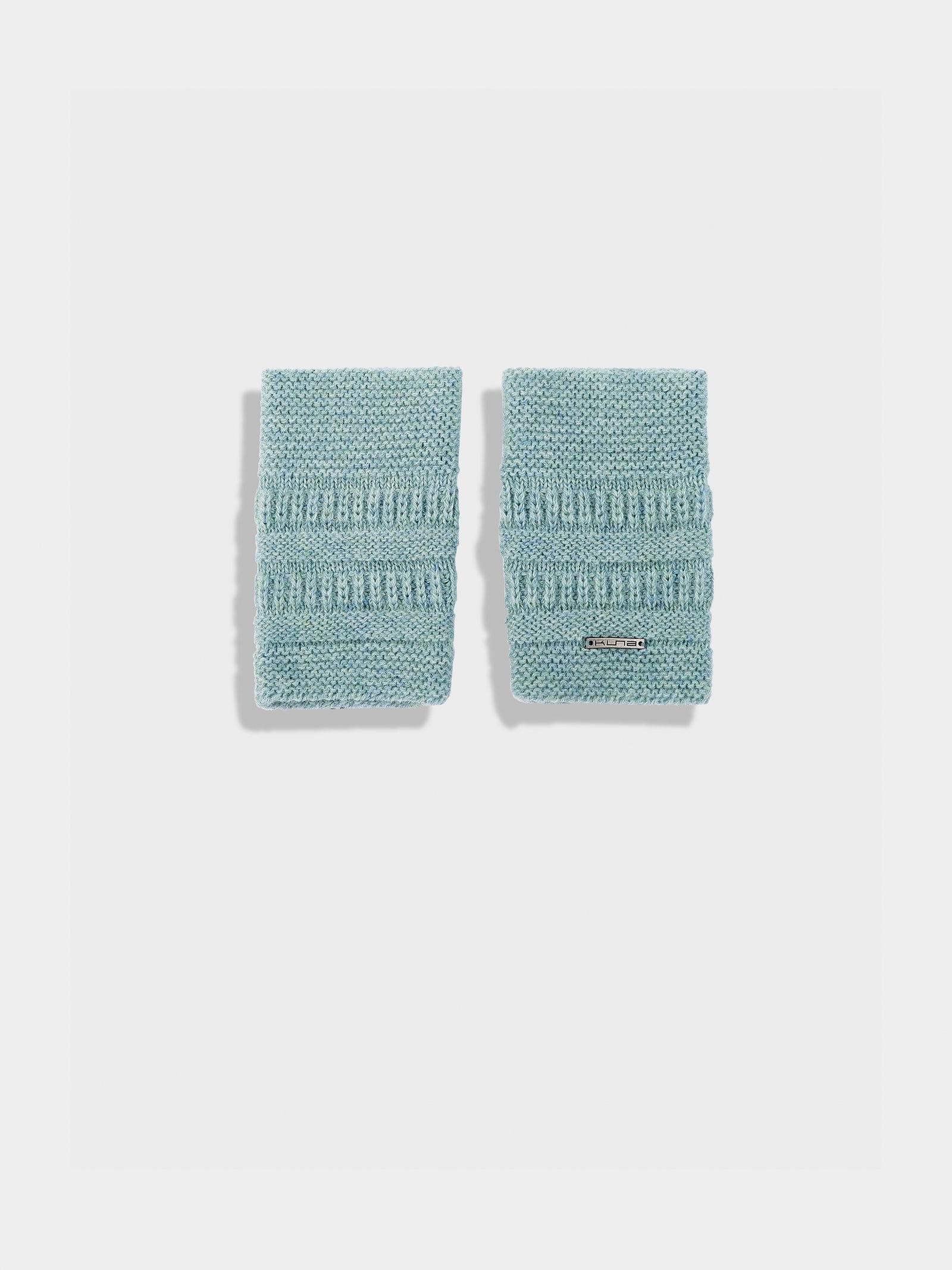 Guantes Zada De Baby Alpaca Color Celeste