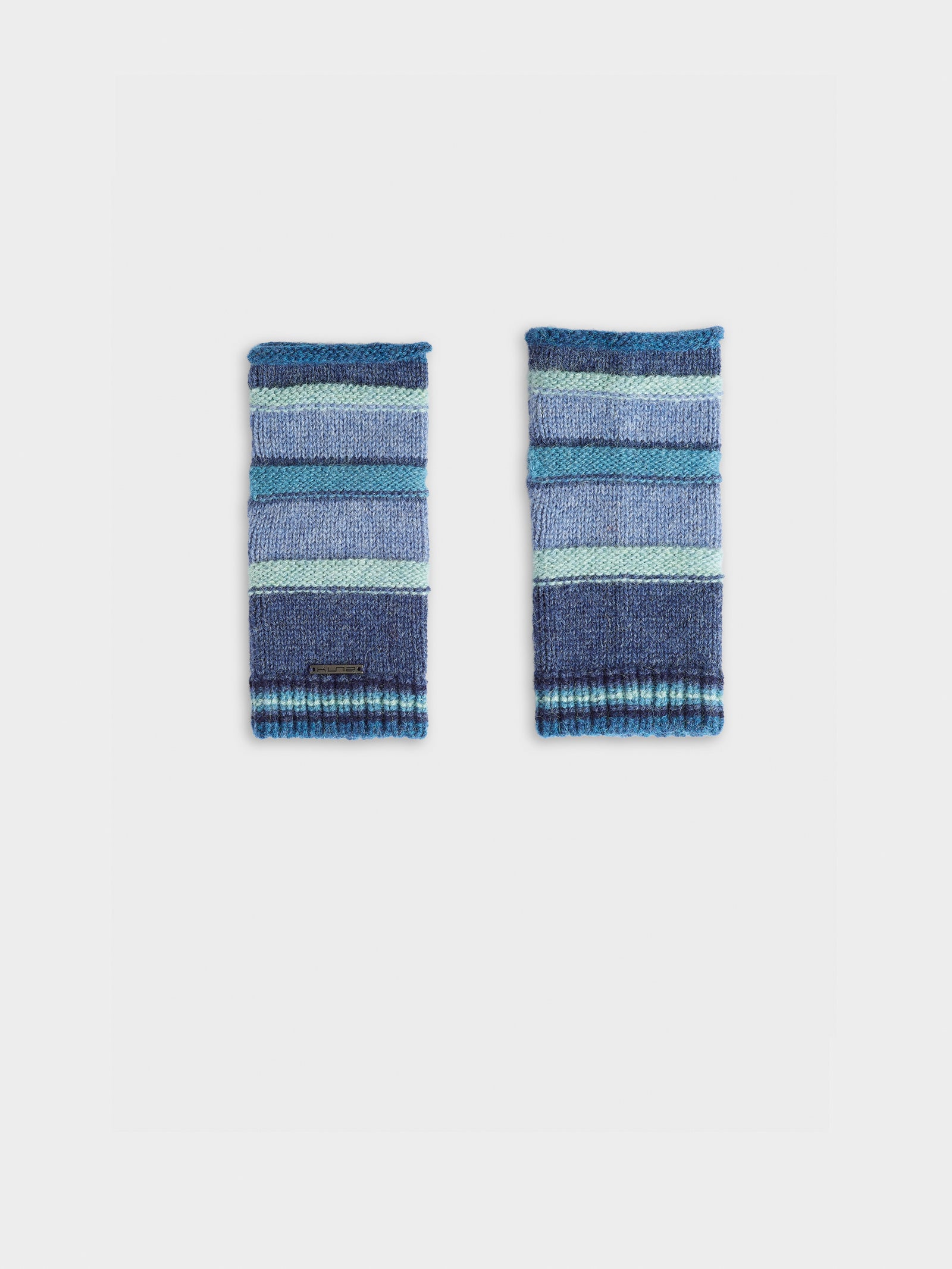 Zanni Baby Alpaca Gloves, Blue