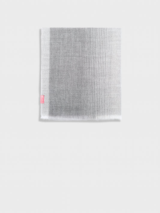 Estola Pesca De Baby Alpaca Color Gris