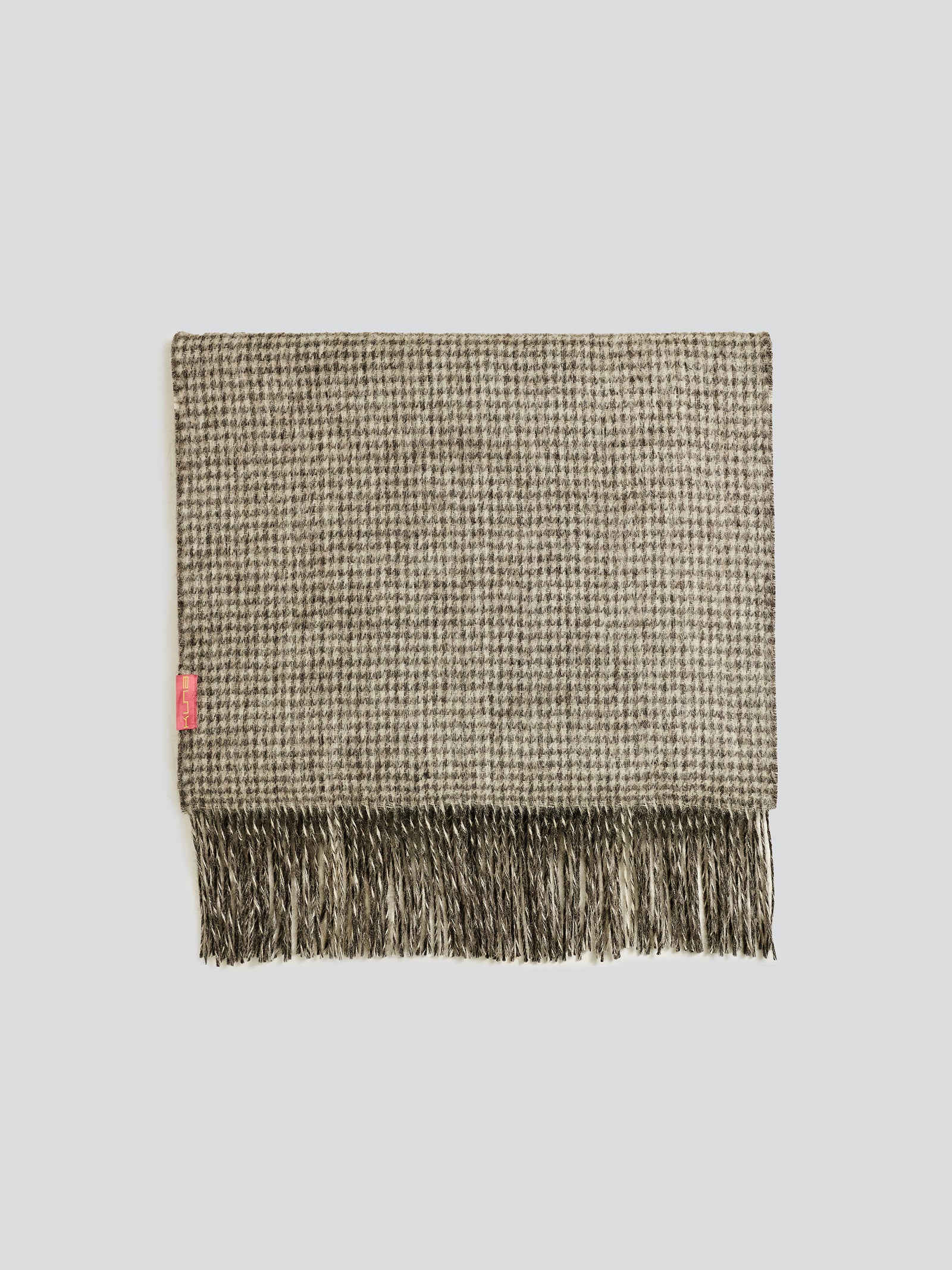 Ylenia Stole Made of Baby Alpaca in Ecru Color