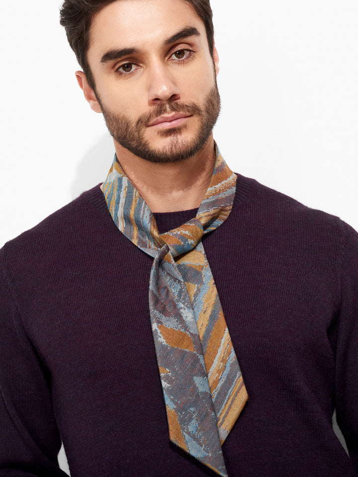 Corbata Zulett Tie De Baby Alpaca Color Multicolor