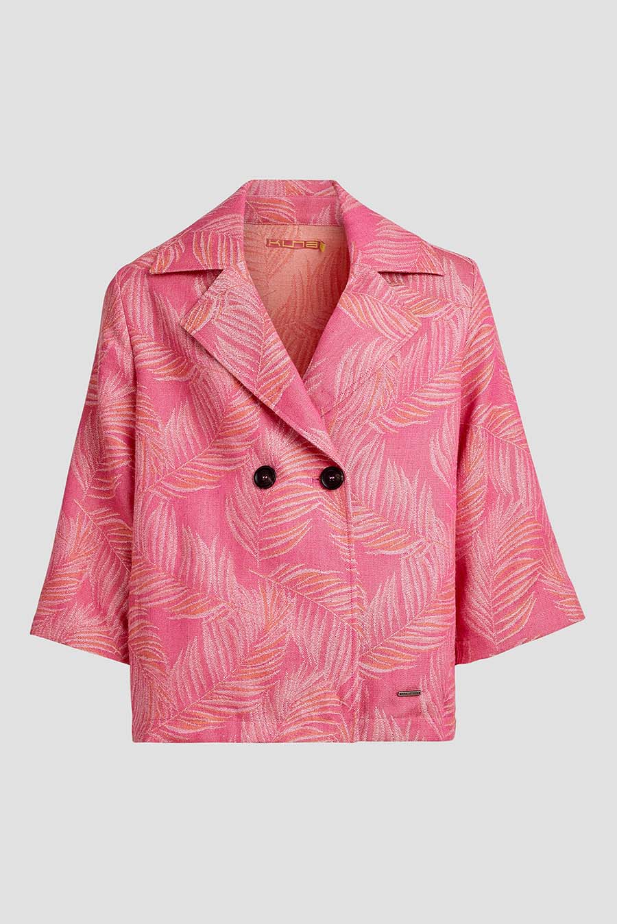 Saco Witness De Baby Alpaca Color Fucsia