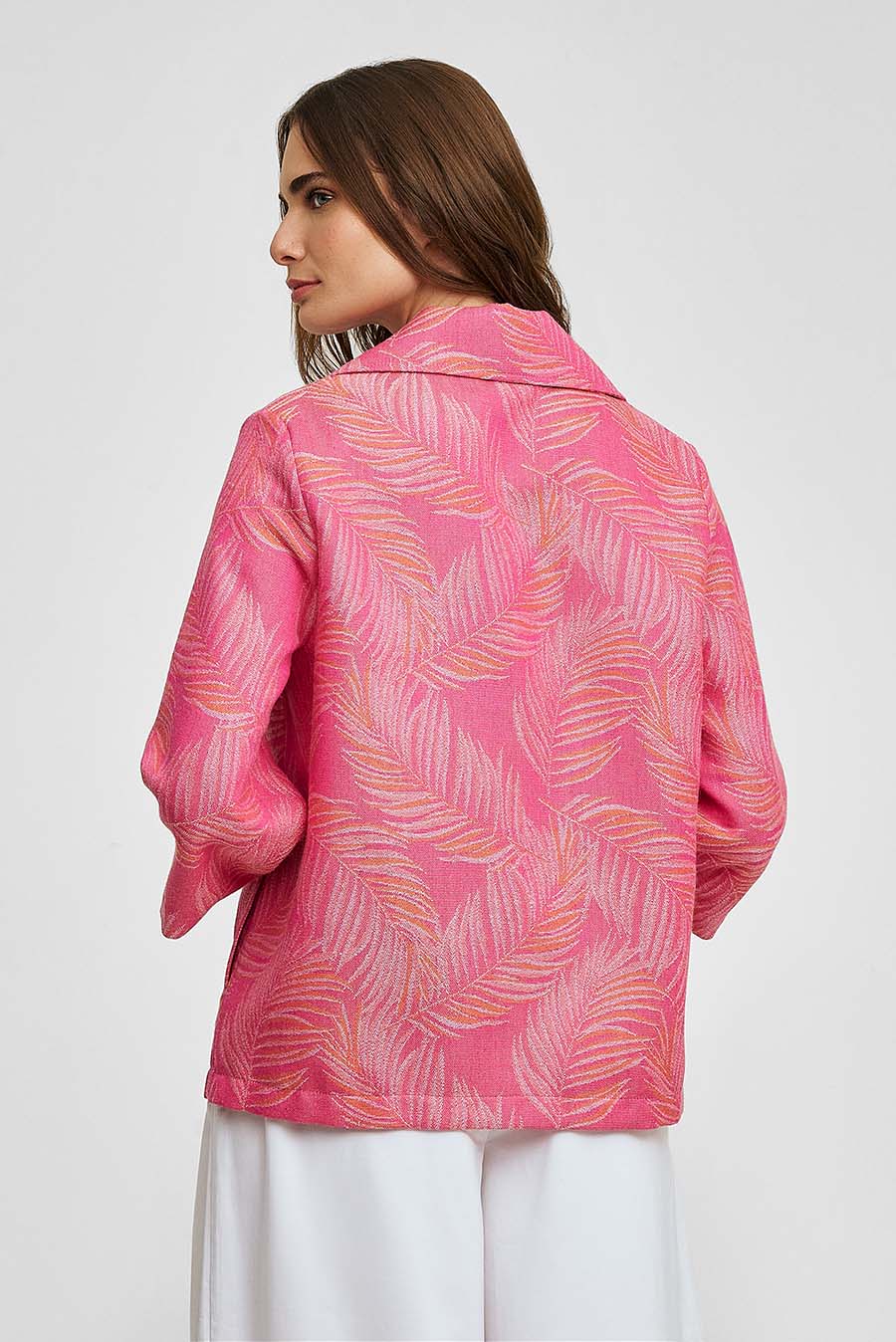 Saco Witness De Baby Alpaca Color Fucsia