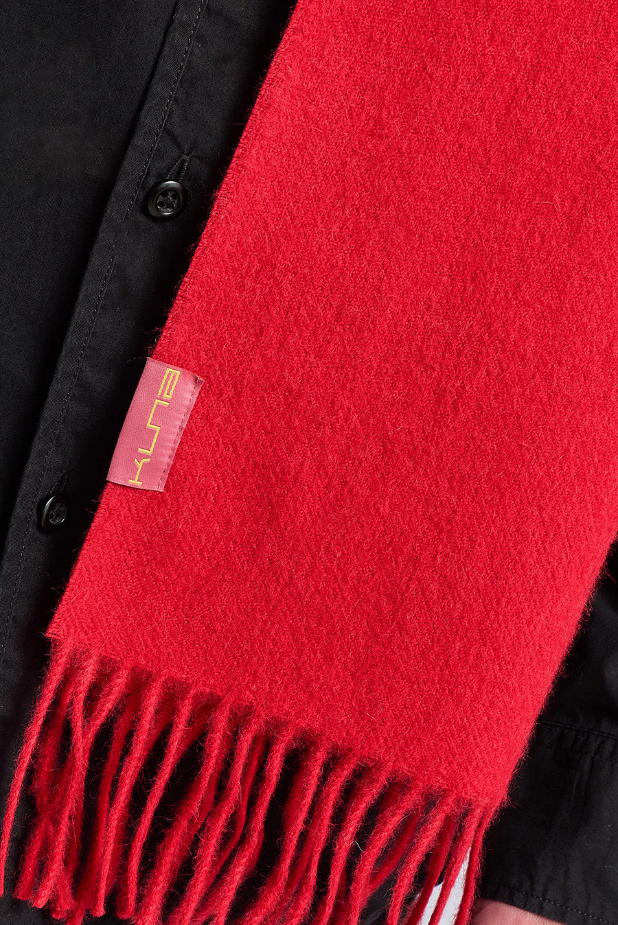 Chalina Adrian De Baby Alpaca Color Rojo
