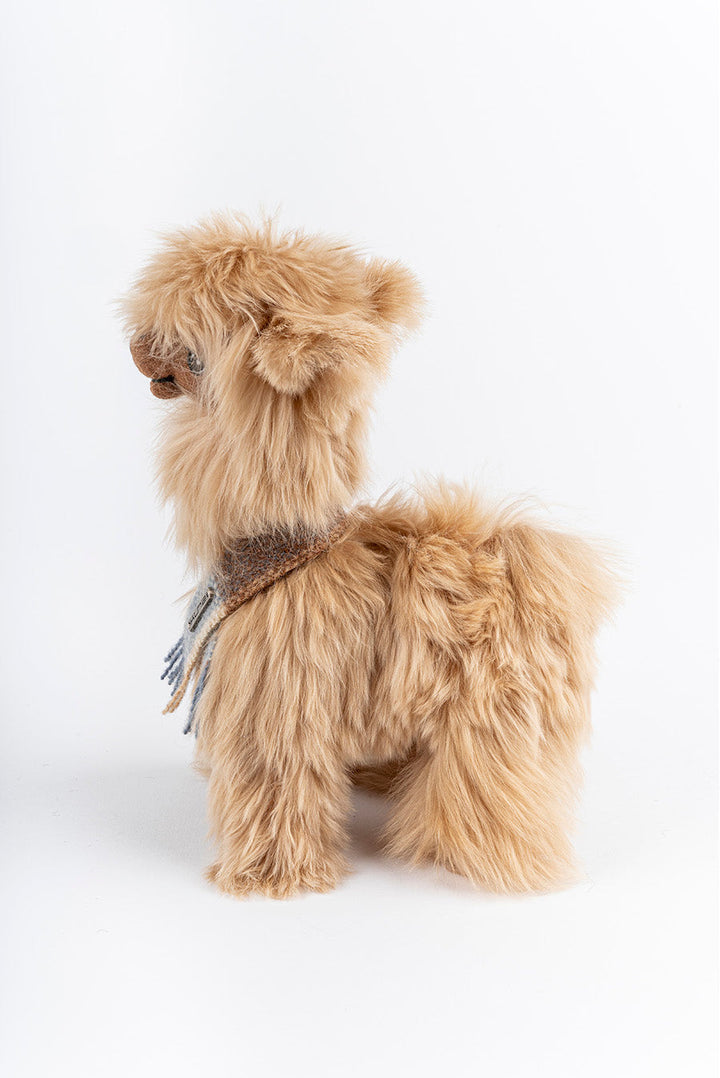 Peluche Alpaca Luluy De Alpaca Suri Color Crema