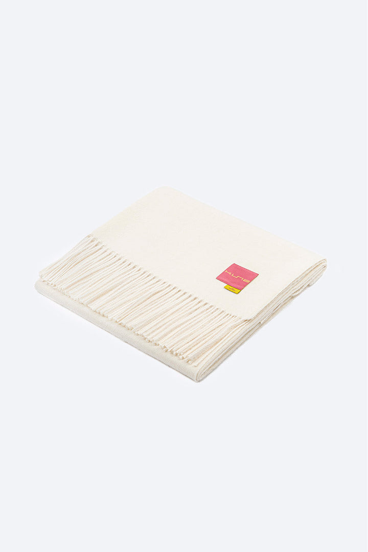 Manta Jet De Baby Alpaca Color Ecru