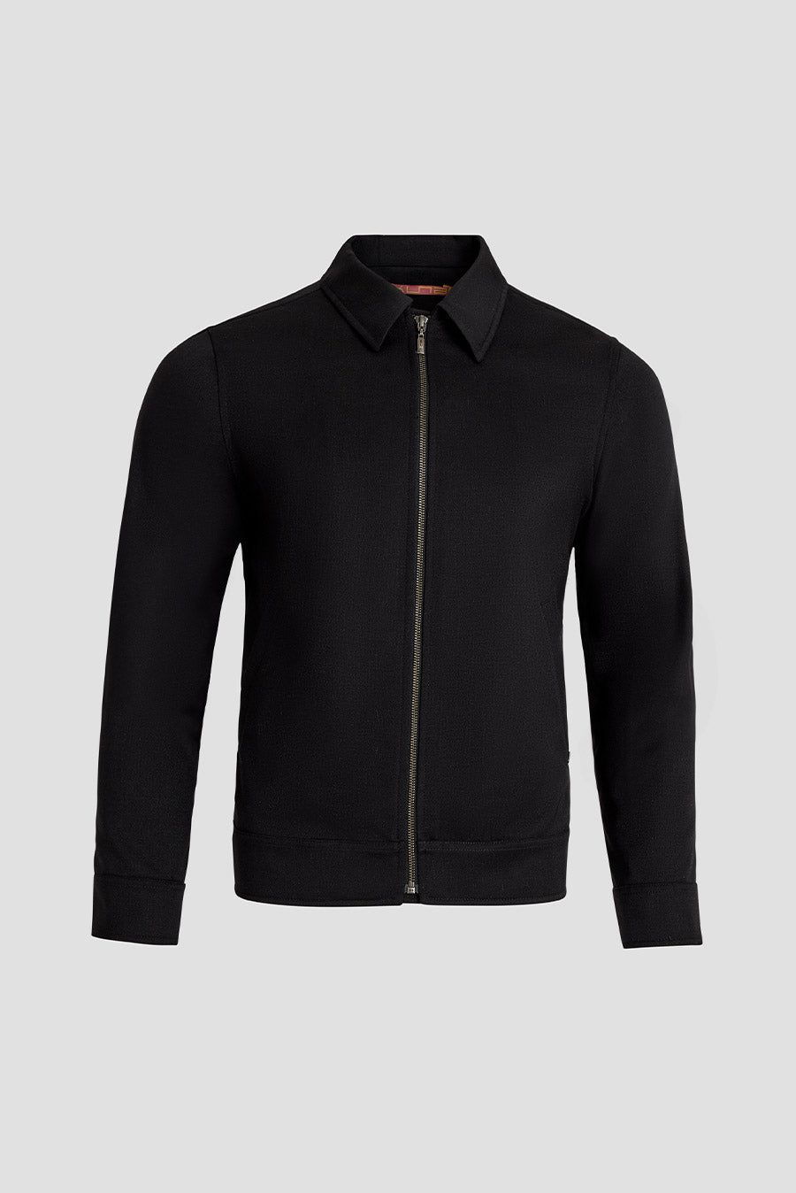 Casaca Wallstreet De Lana & Baby Alpaca Color Negro